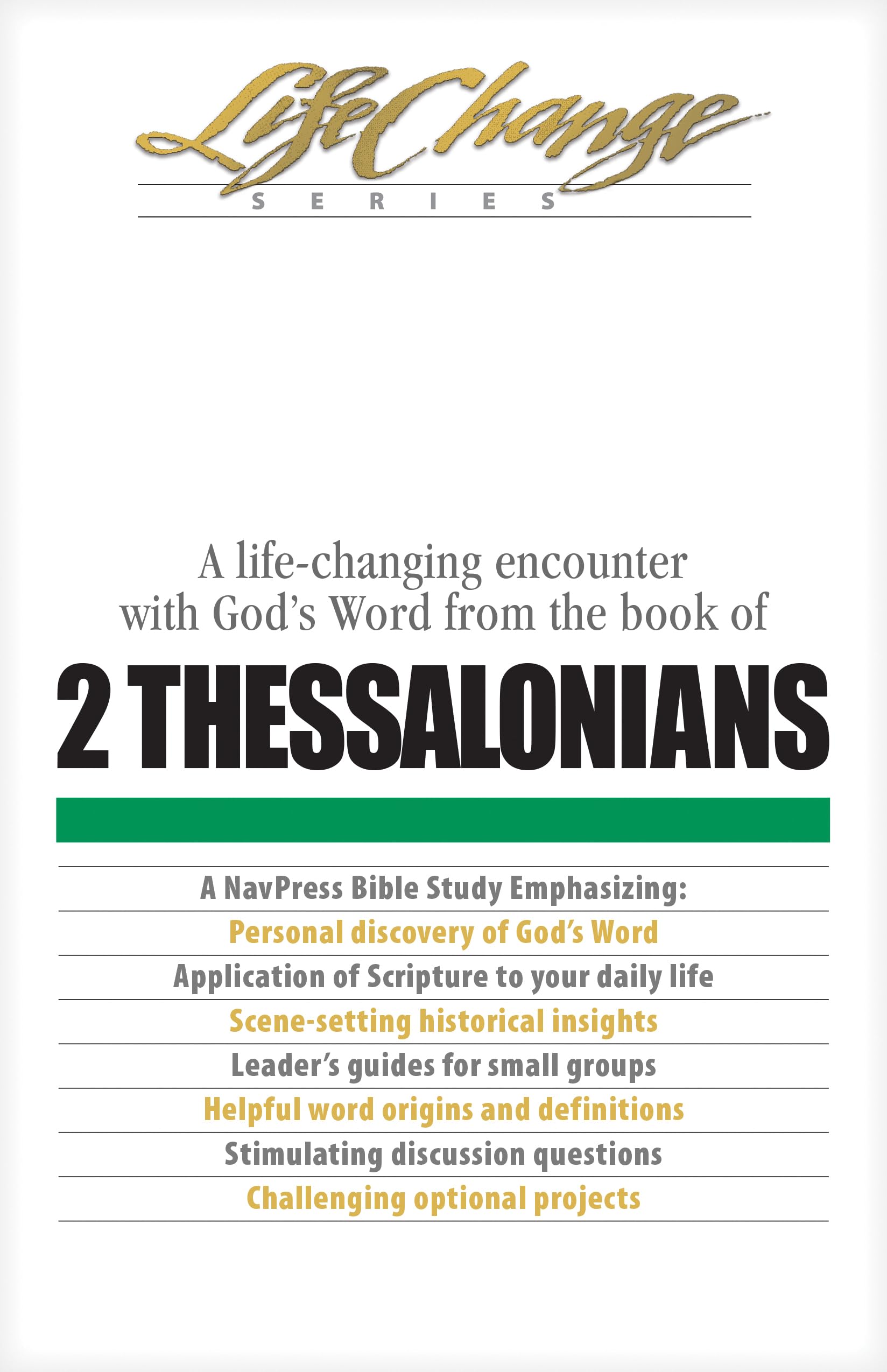 2 Thessalonians (LifeChange),Used