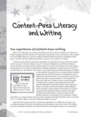 Content Area Writing That Rocks (Creative Writing Activities, Grades 312) (Professional Resources),Used