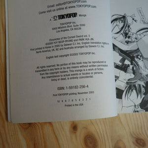 Chronicles of the Cursed Sword, Vol. 3,Used