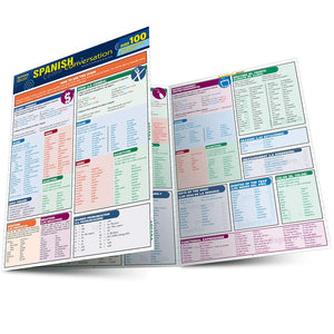 Spanish Conversation Quizzer (Quickstudy Quizzer),Used