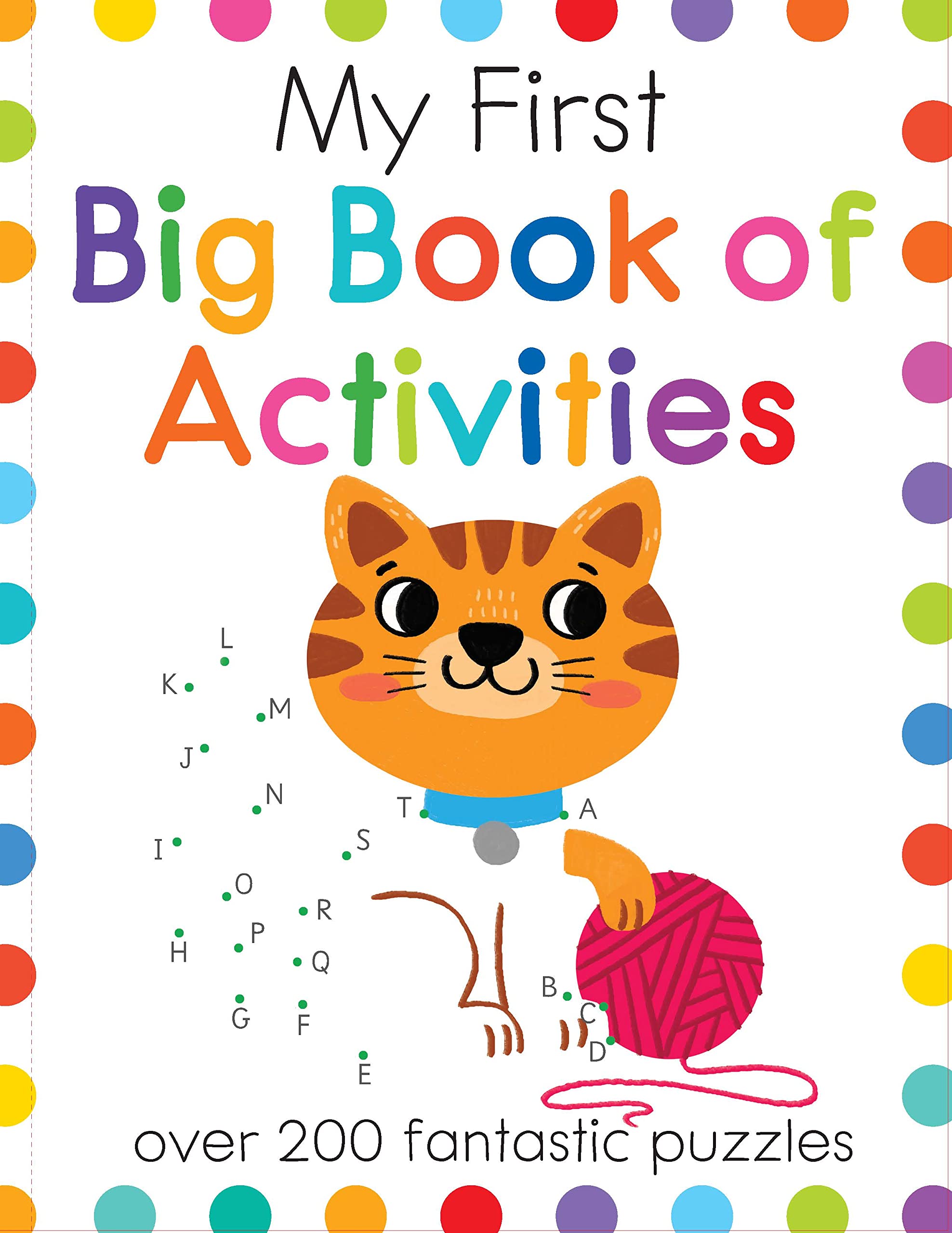 My First Big Book of Activities: A Book of Learning Activities for Kids With 200+ Puzzles (My First Activity Books),Used