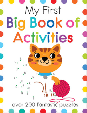 My First Big Book of Activities: A Book of Learning Activities for Kids With 200+ Puzzles (My First Activity Books),Used