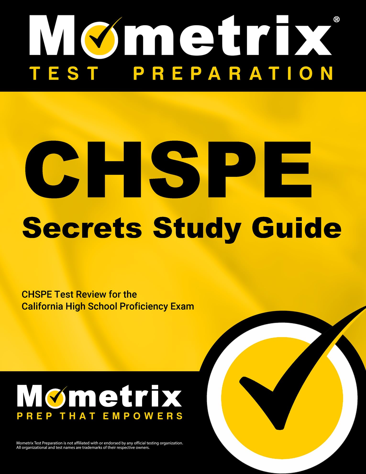 Chspe Secrets Study Guide: Chspe Test Review For The California High School Proficiency Exam,Used