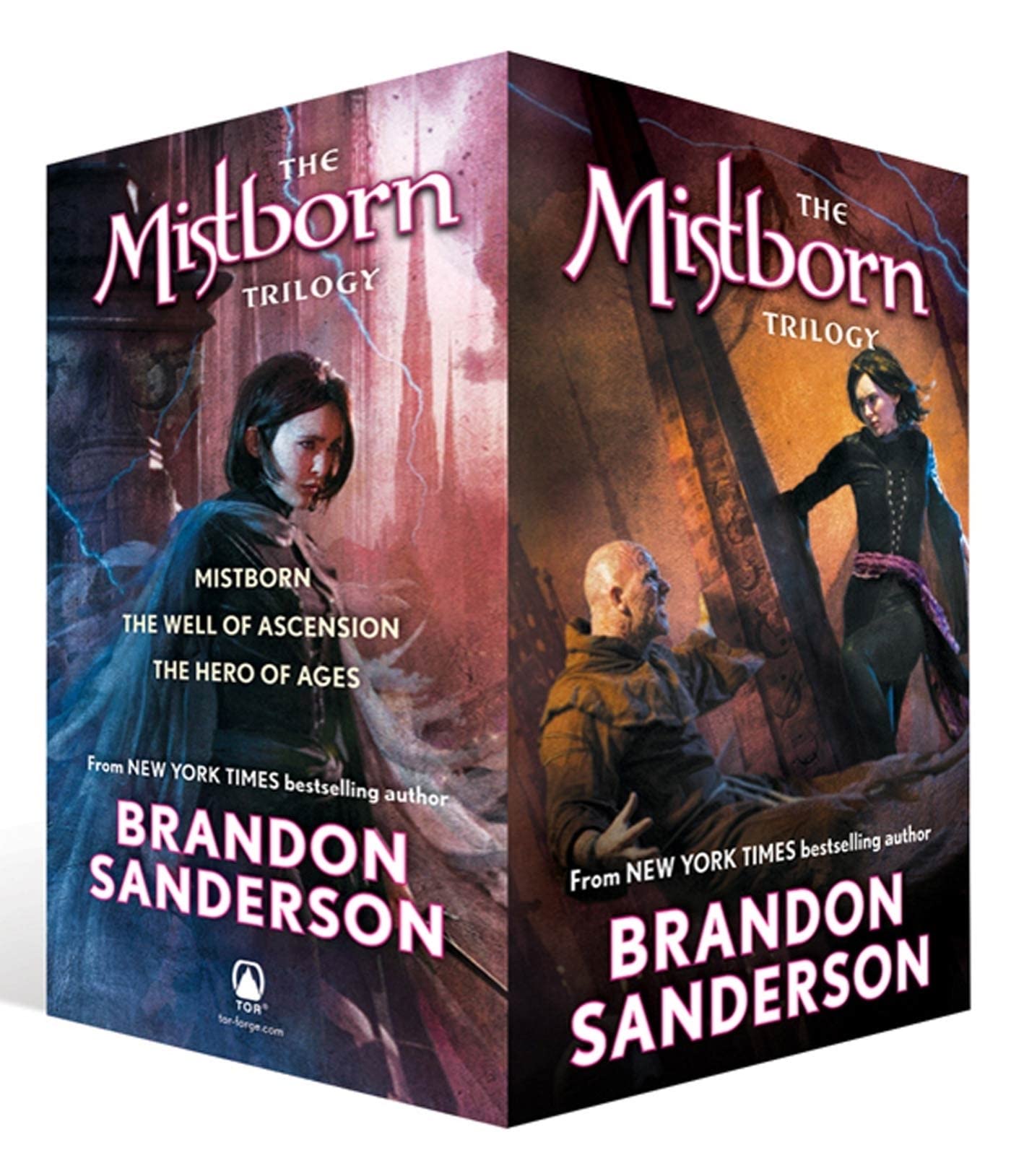 Mistborn Trilogy Boxed Set (Mistborn, The Hero of Ages, & The Well of Ascension),New