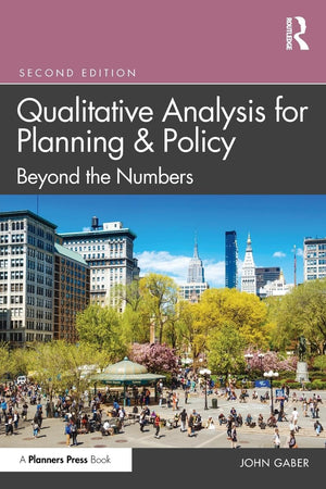 Qualitative Analysis for Planning & Policy,Used