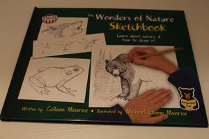 The Wonders of Nature Sketchbook: Learn About Nature and How to Draw It,New