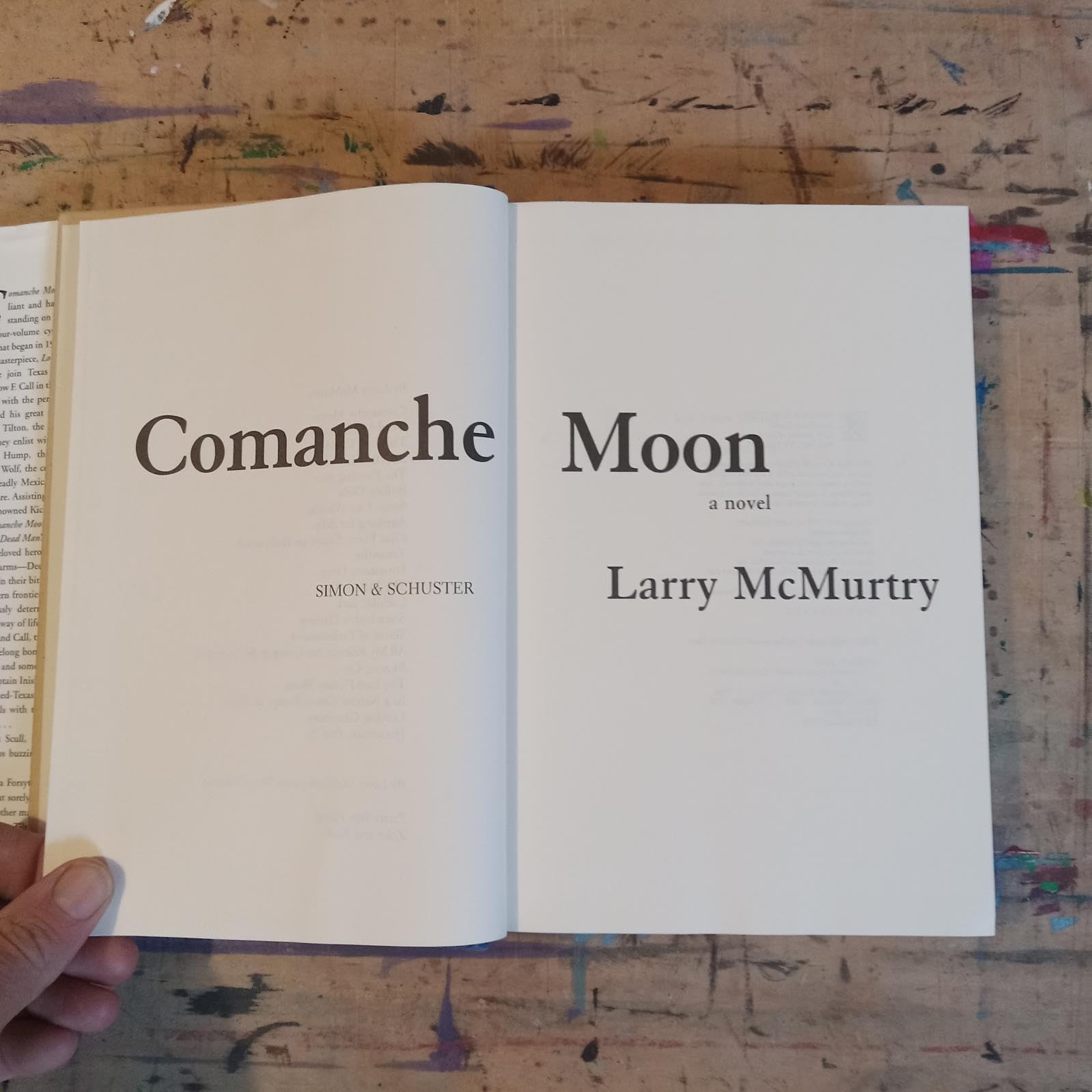 Comanche Moon,New