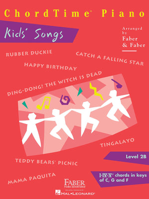 ChordTime Piano Kids' Songs  Level 2B,Used