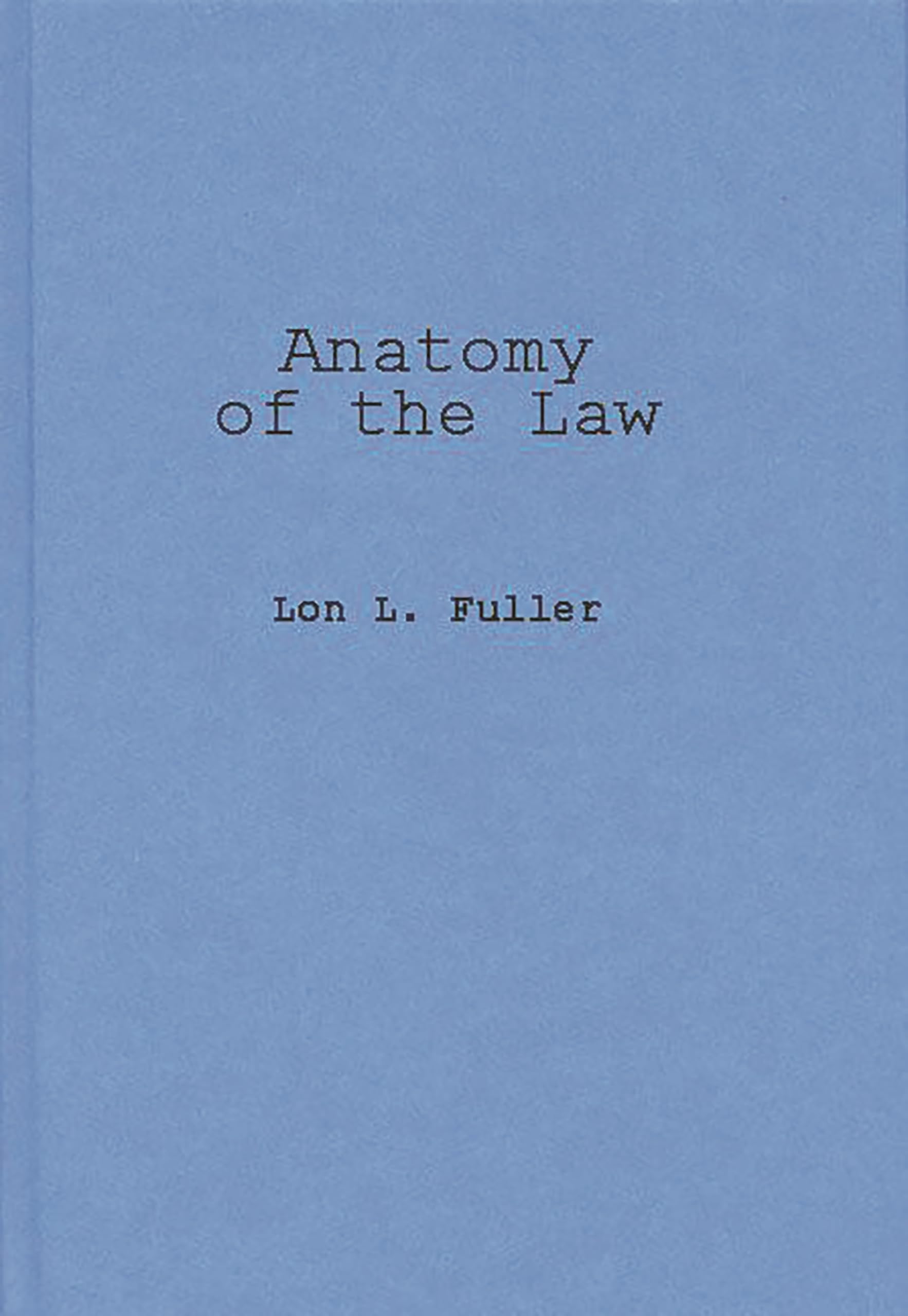 Anatomy of the Law,Used