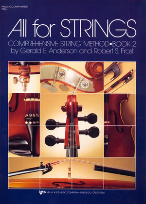 79PA  All for Strings Book 2: Piano,Used