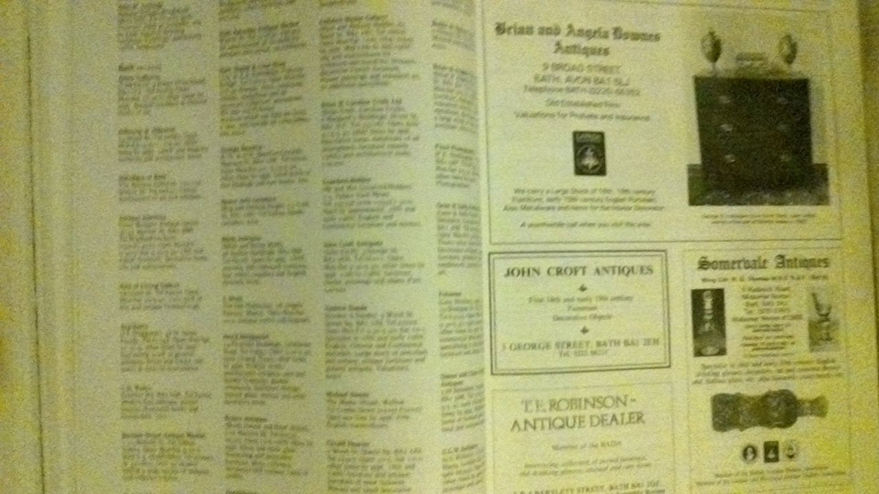 British Art and Antiques Directory,Used