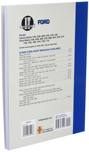 Ford New Holland Model 51007710 Tractor Service Repair Manual