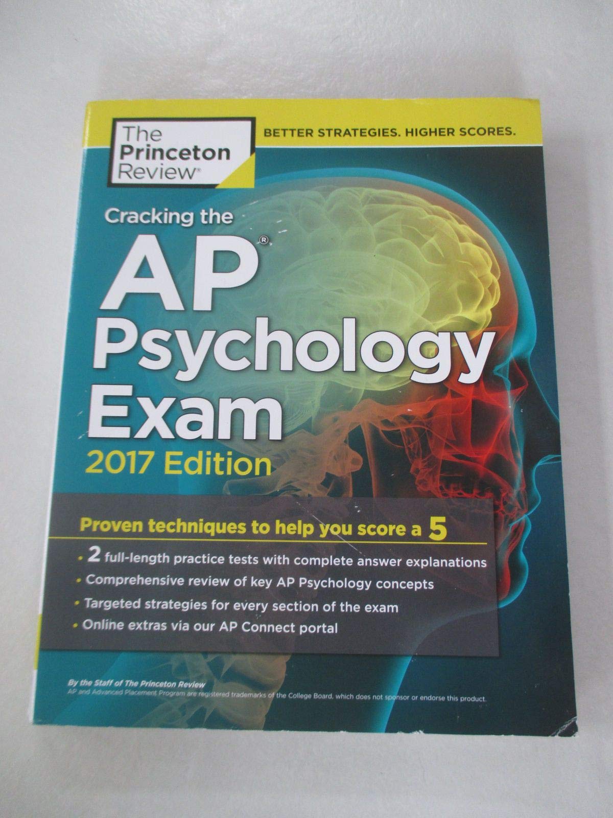 Cracking the AP Psychology Exam, 2017 Edition: Proven Techniques to Help You Score a 5 (College Test Preparation),Used