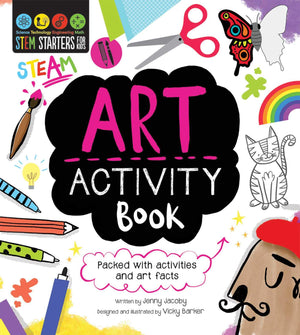 STEM Starters For Kids Art Activity Book: Packed with activities and Art facts,Used