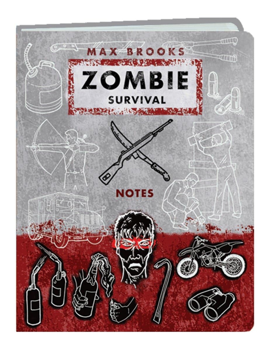 Zombie Survival Notes Mini Journal,Used