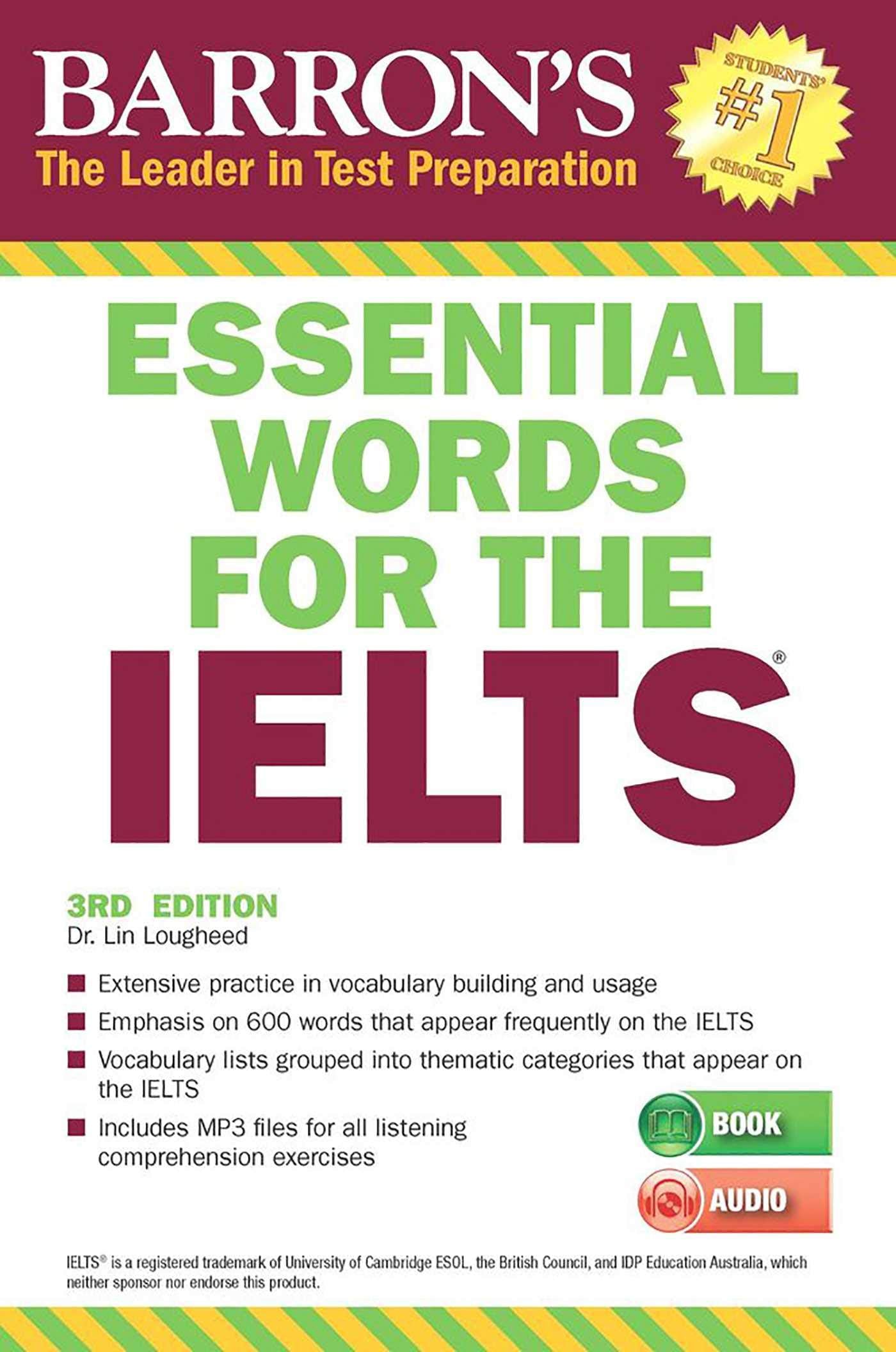 Essential Words for the IELTS: With Downloadable Audio (Barron s Test Prep)