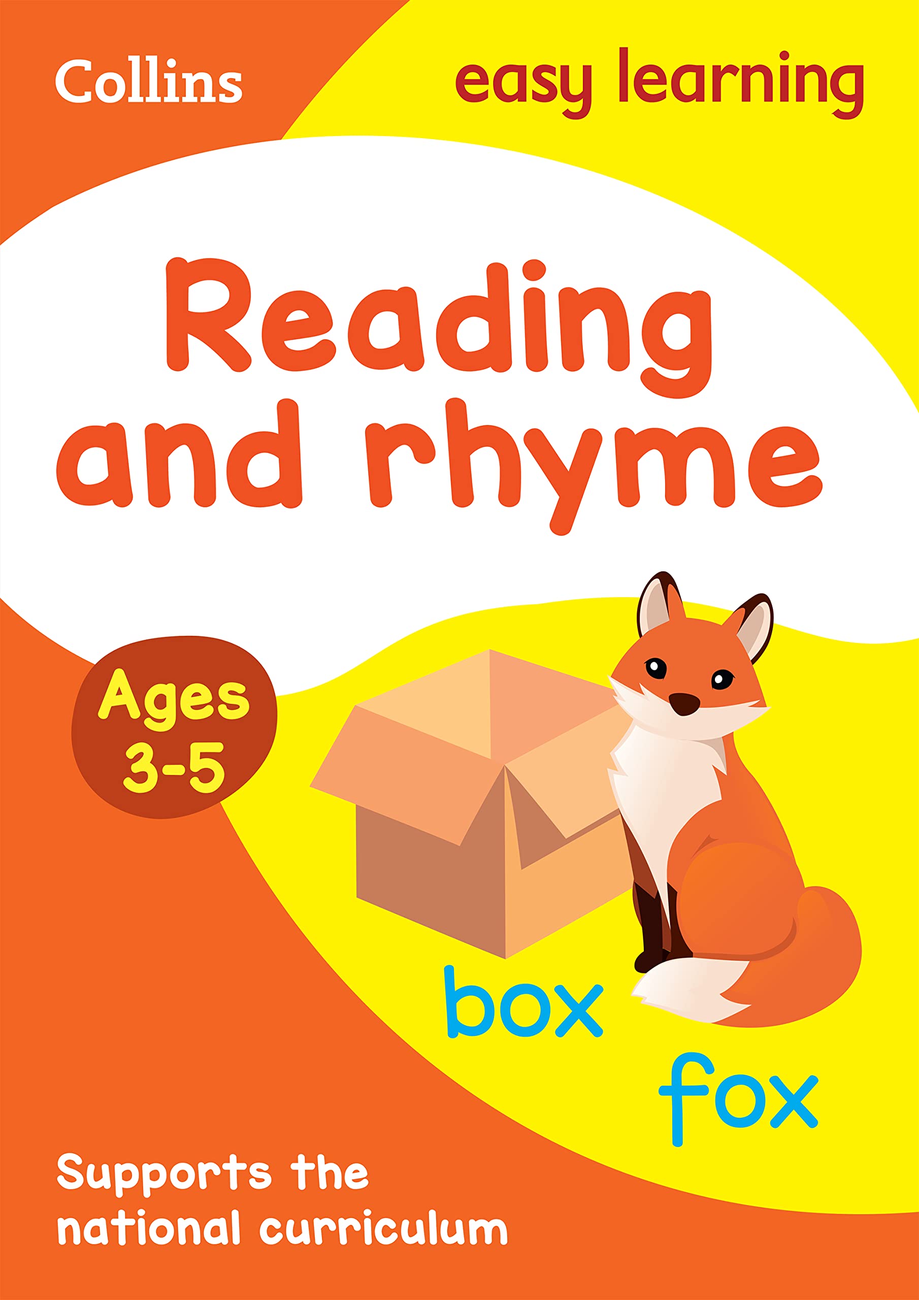 Reading and Rhyme: Ages 35 (Collins Easy Learning Preschool),Used