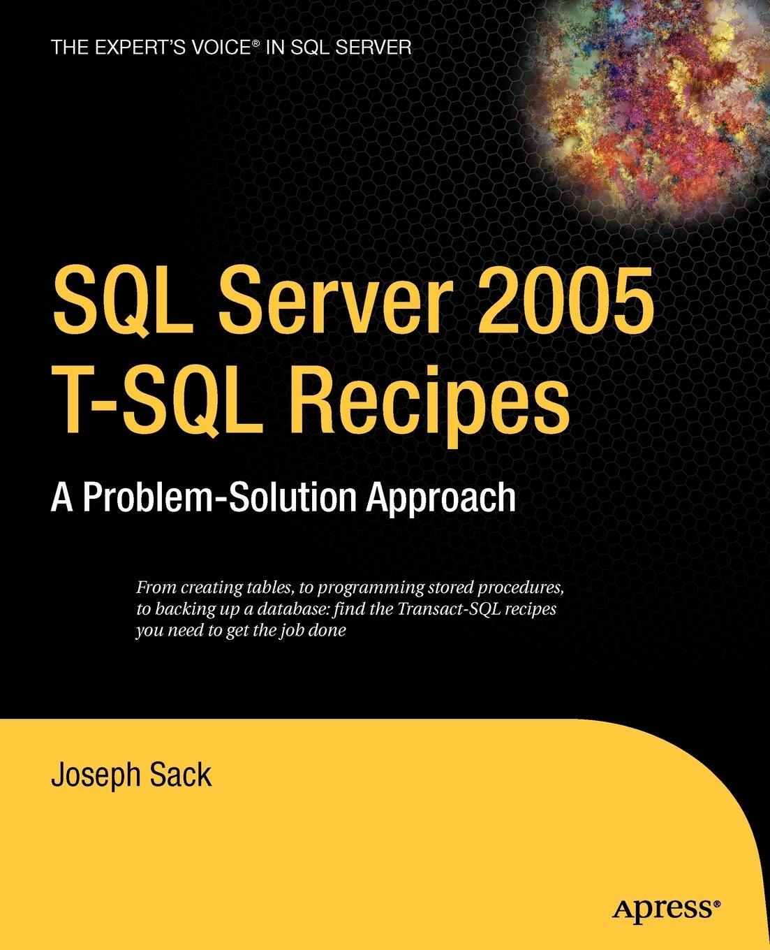 SQL Server 2005 TSQL Recipes: A ProblemSolution Approach,Used