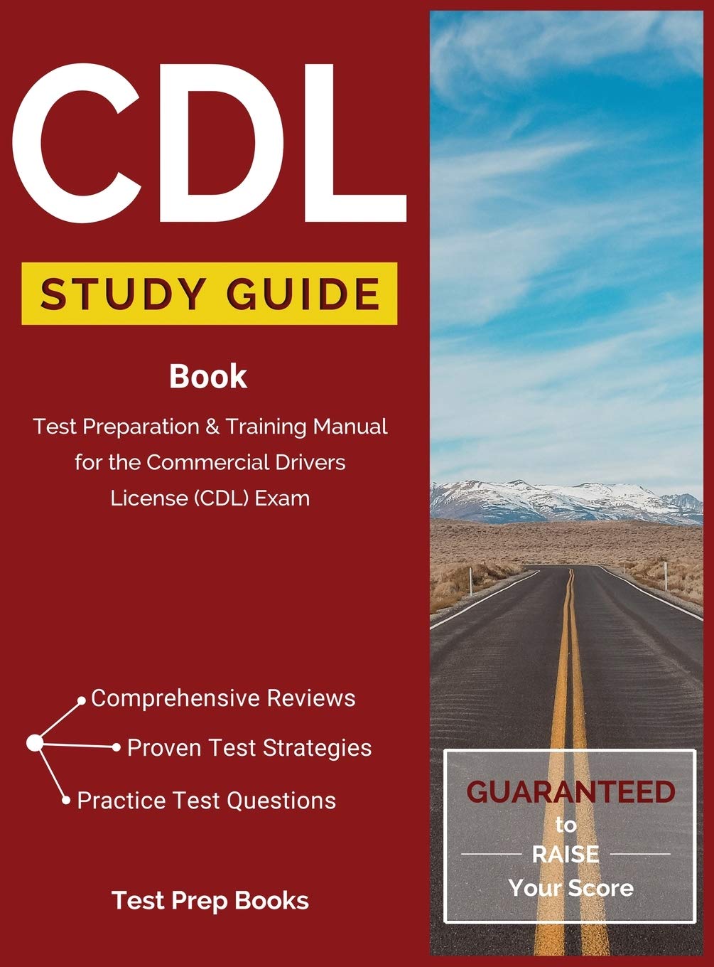 CDL Study Guide Book: Test Preparation & Training Manual for the Commercial Drivers License (CDL) Exam,Used