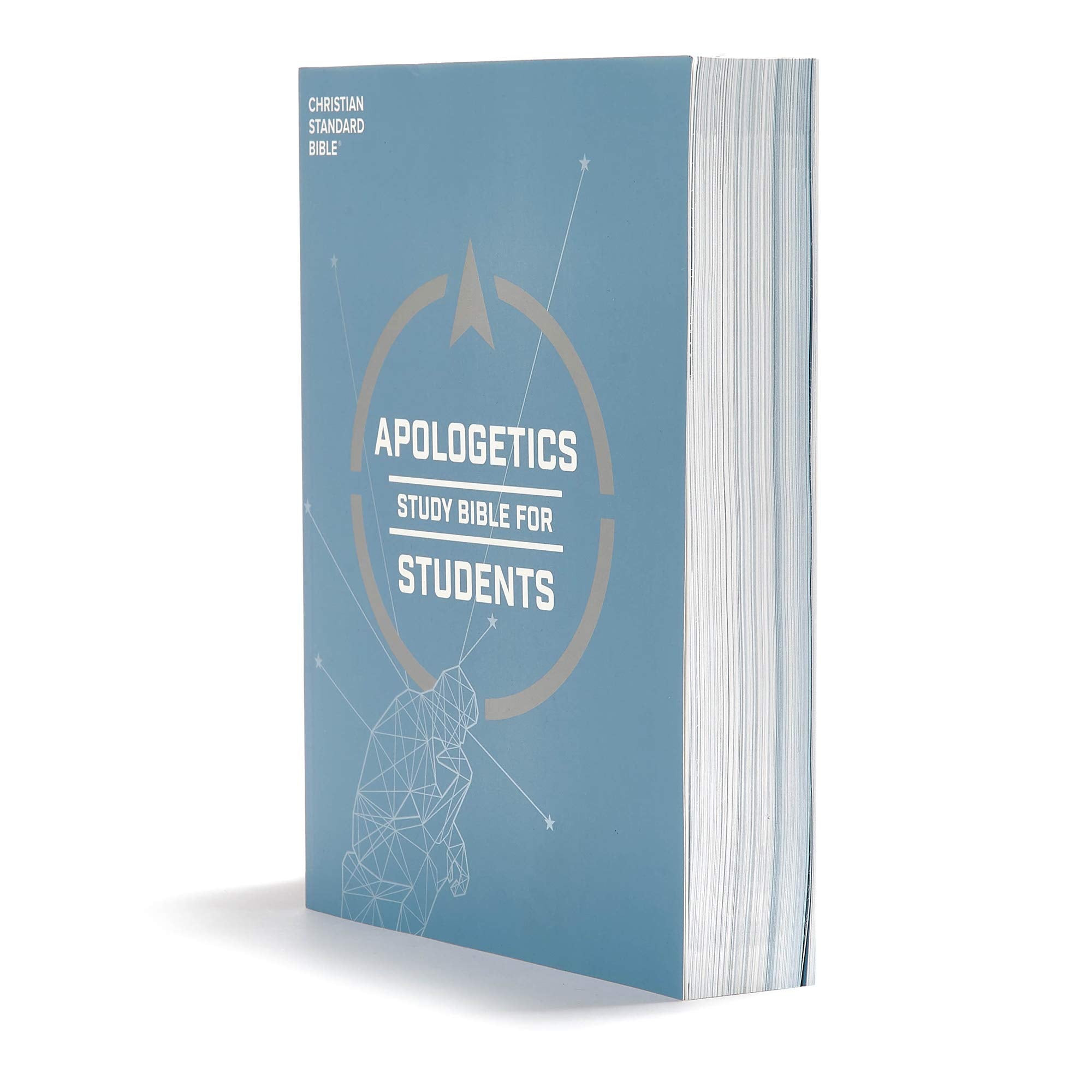 Csb Apologetics Study Bible For Students, Blue Trade Paper, Black Letter, Defend Your Faith, Study Notes And Commentary, Article