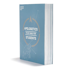 Csb Apologetics Study Bible For Students, Blue Trade Paper, Black Letter, Defend Your Faith, Study Notes And Commentary, Article