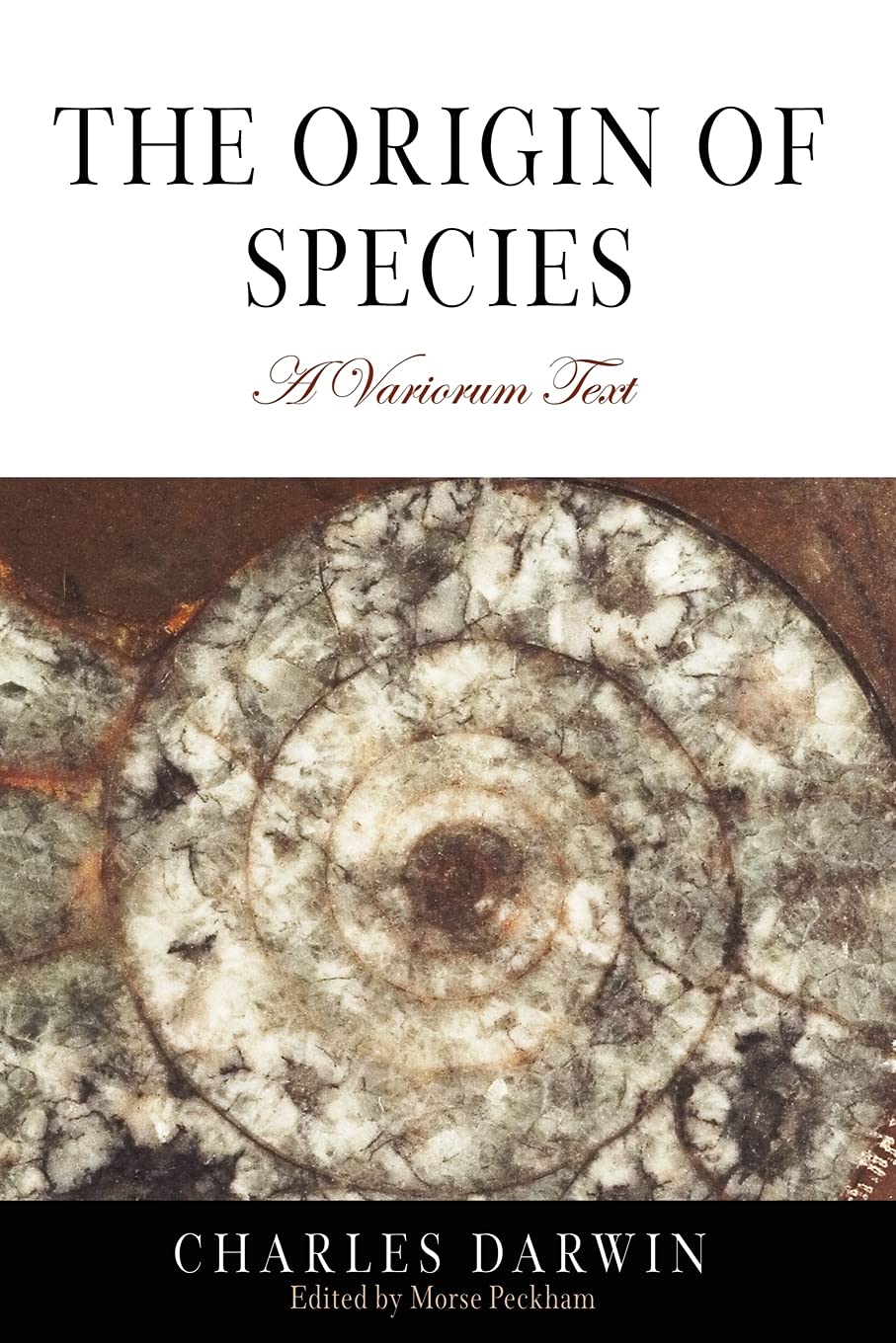 The Origin Of Species: A Variorum Text (Variorum Reprint),Used