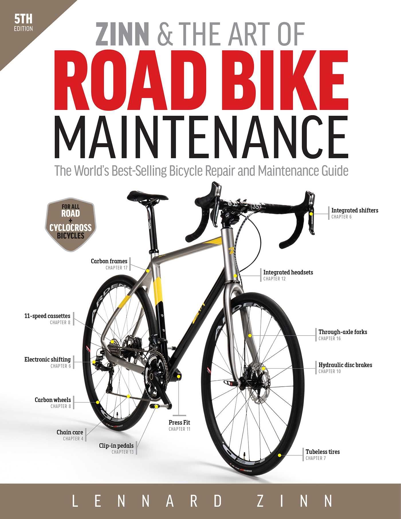 Zinn and the Art of Road Bike Maintenance: The World's BestSelling Bicycle Repair and Maintenance Guide,Used