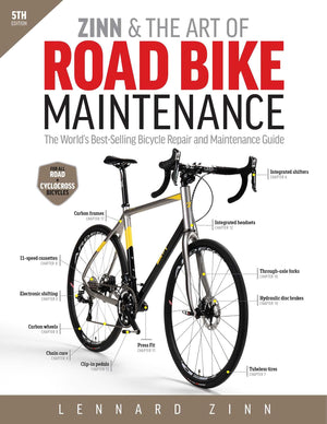 Zinn and the Art of Road Bike Maintenance: The World's BestSelling Bicycle Repair and Maintenance Guide,Used