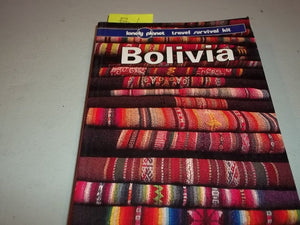 Lonely Planet Bolivia: A Travel Survival Kit (3Rd Ed)-new,New