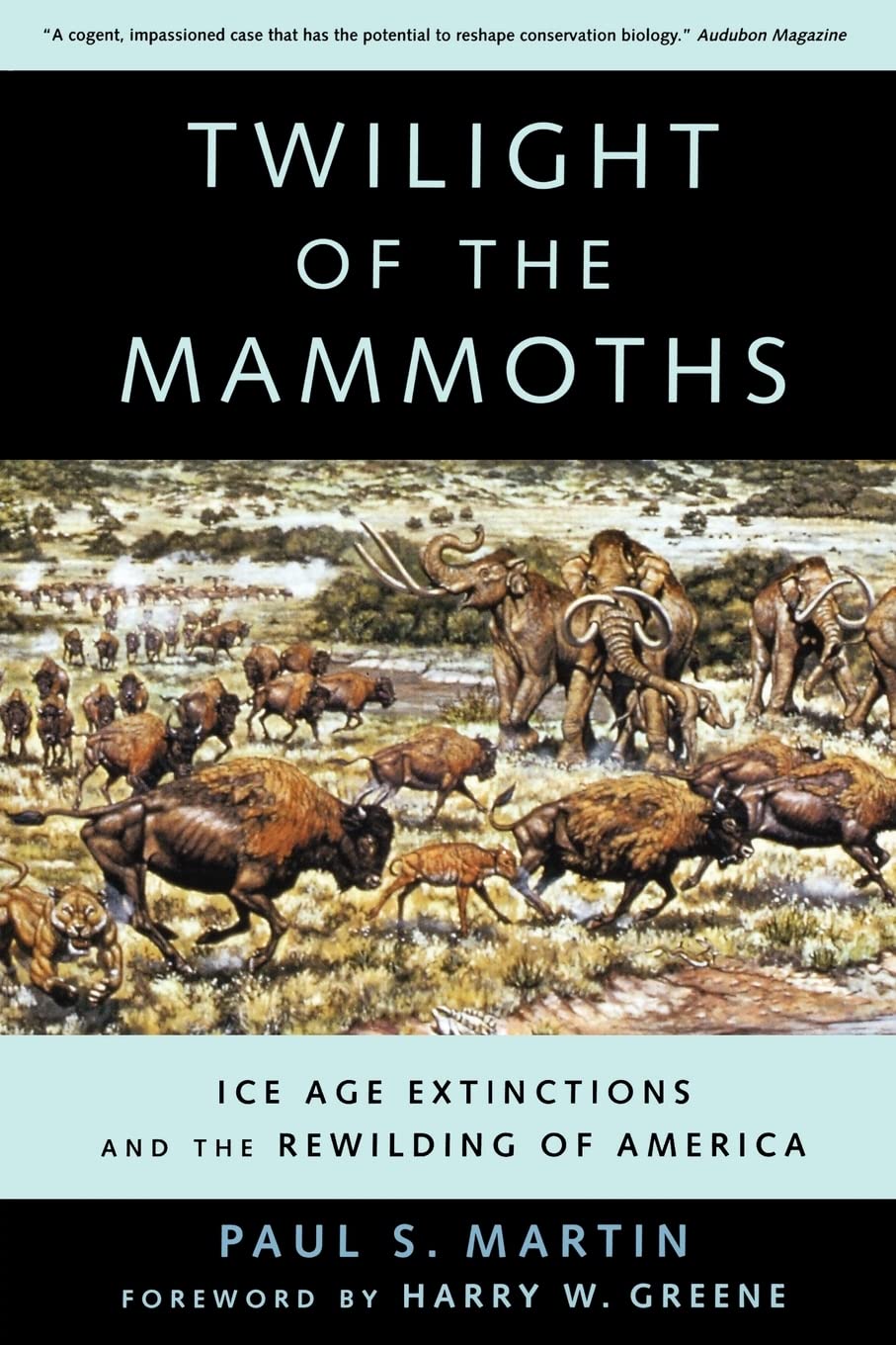 Twilight Of The Mammoths:: Ice Age Extinctions And The Rewilding Of America (Organisms And Environments) (Volume 8),Used