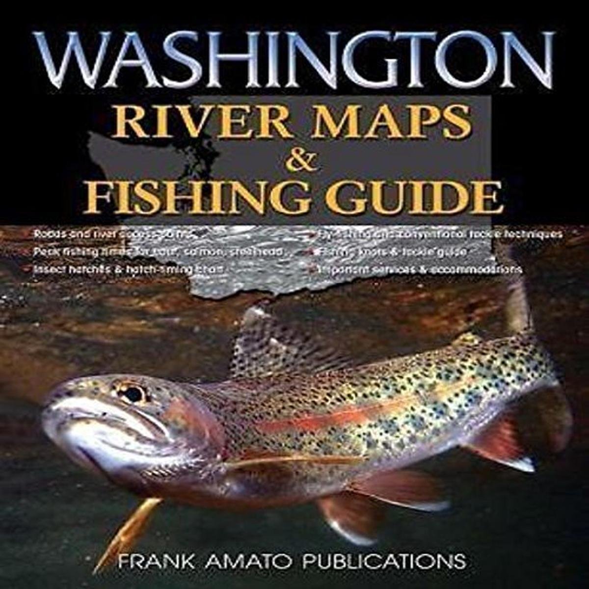 Washington River Maps & Fishing Guide,Used
