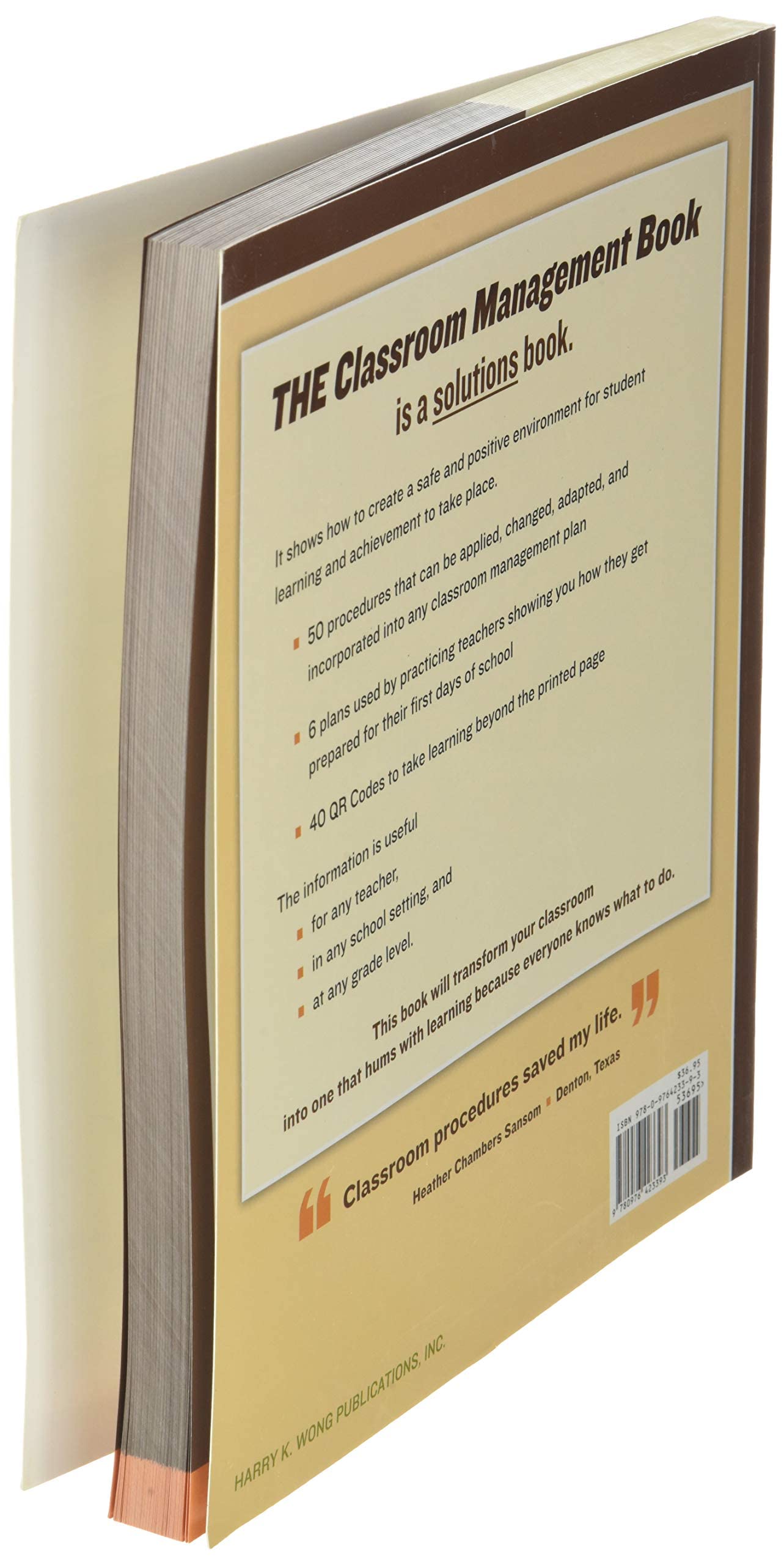 The Classroom Management Book-used