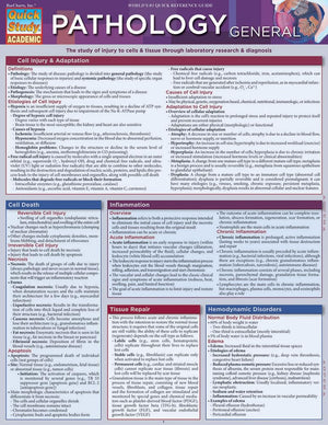Pathology: General (Quick Study Academic),New
