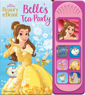 Disney Princess Beauty and the Beast: Belle's Tea Party Sound Book (PlayASound),Used