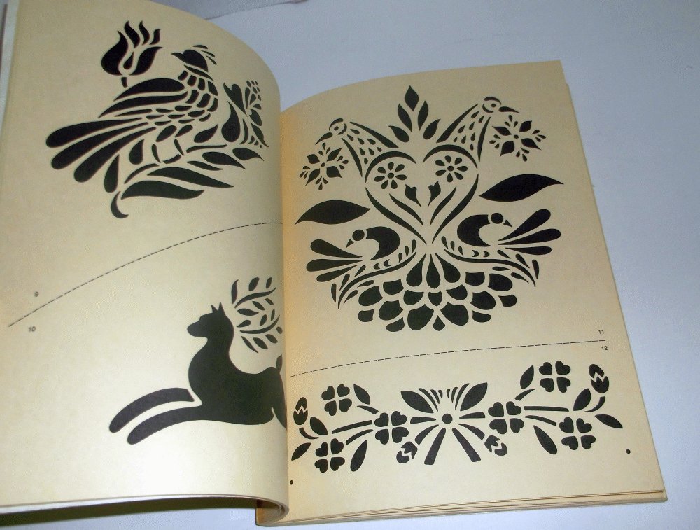 Folk Art Cut & Use Stencils,New