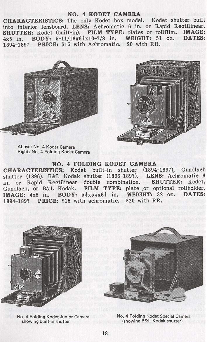 Collector's Guide to Kodak Cameras,Used