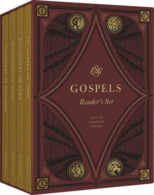 Esv Gospels, Reader'S Set (Cloth Over Board),New