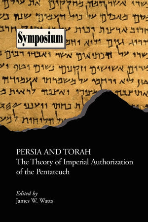 Persia and Torah: The Theory of Imperial Authorization of the Pentateuch (Symposium Series (Society of Biblical Literature)),Used