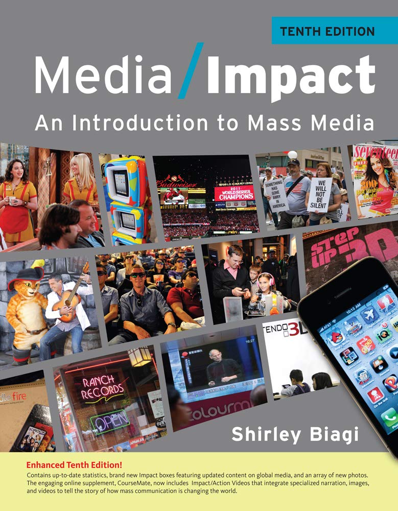 Media Impact: An Introduction to Mass Media, 2013 Update (Wadsworth Series in Mass Communication and Journalism),Used