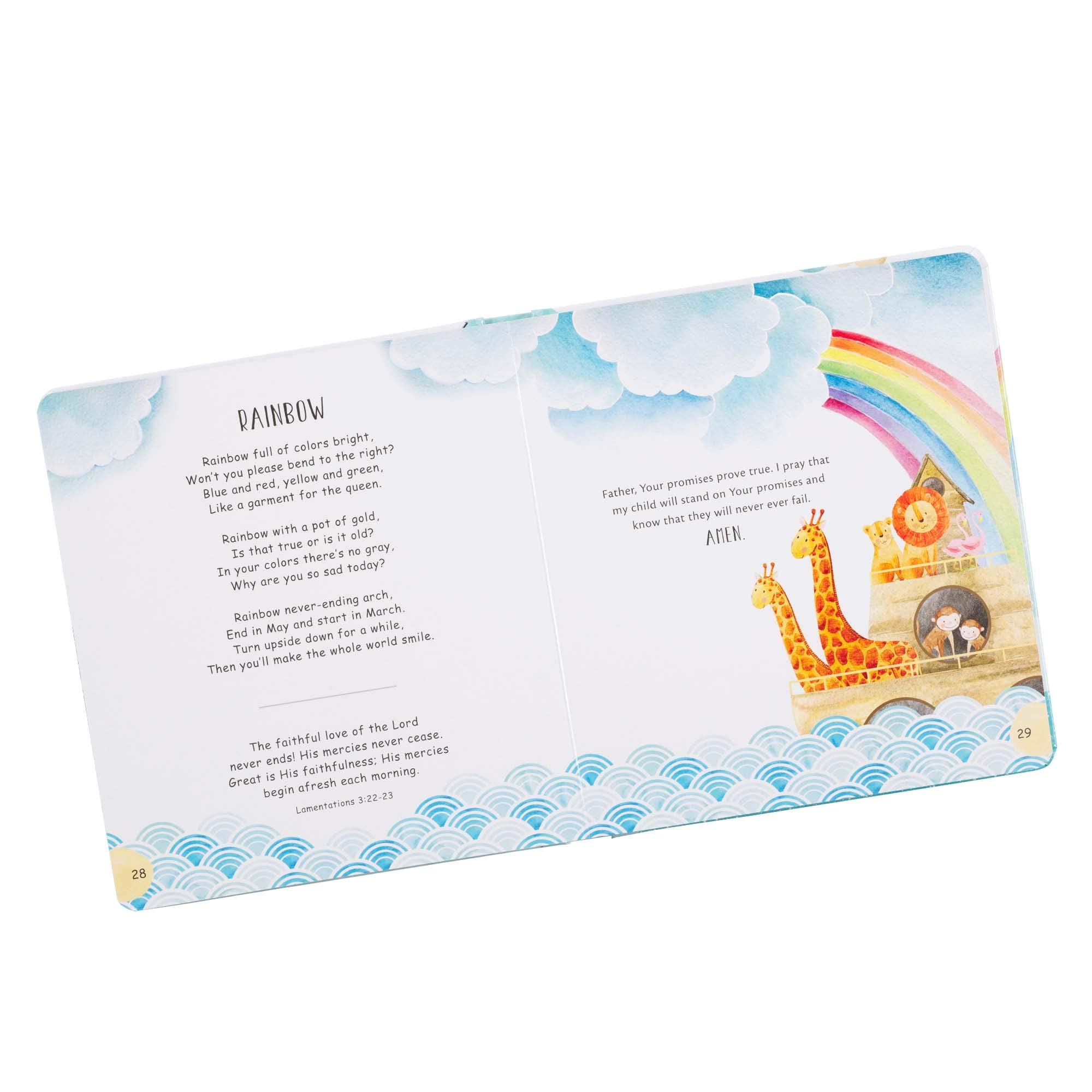 My LullaBible for Boys  Collection of 24 Lullabies for Baby Boys with Scripture  Padded Hardcover Gift Book for Parents, Ages 0,Used