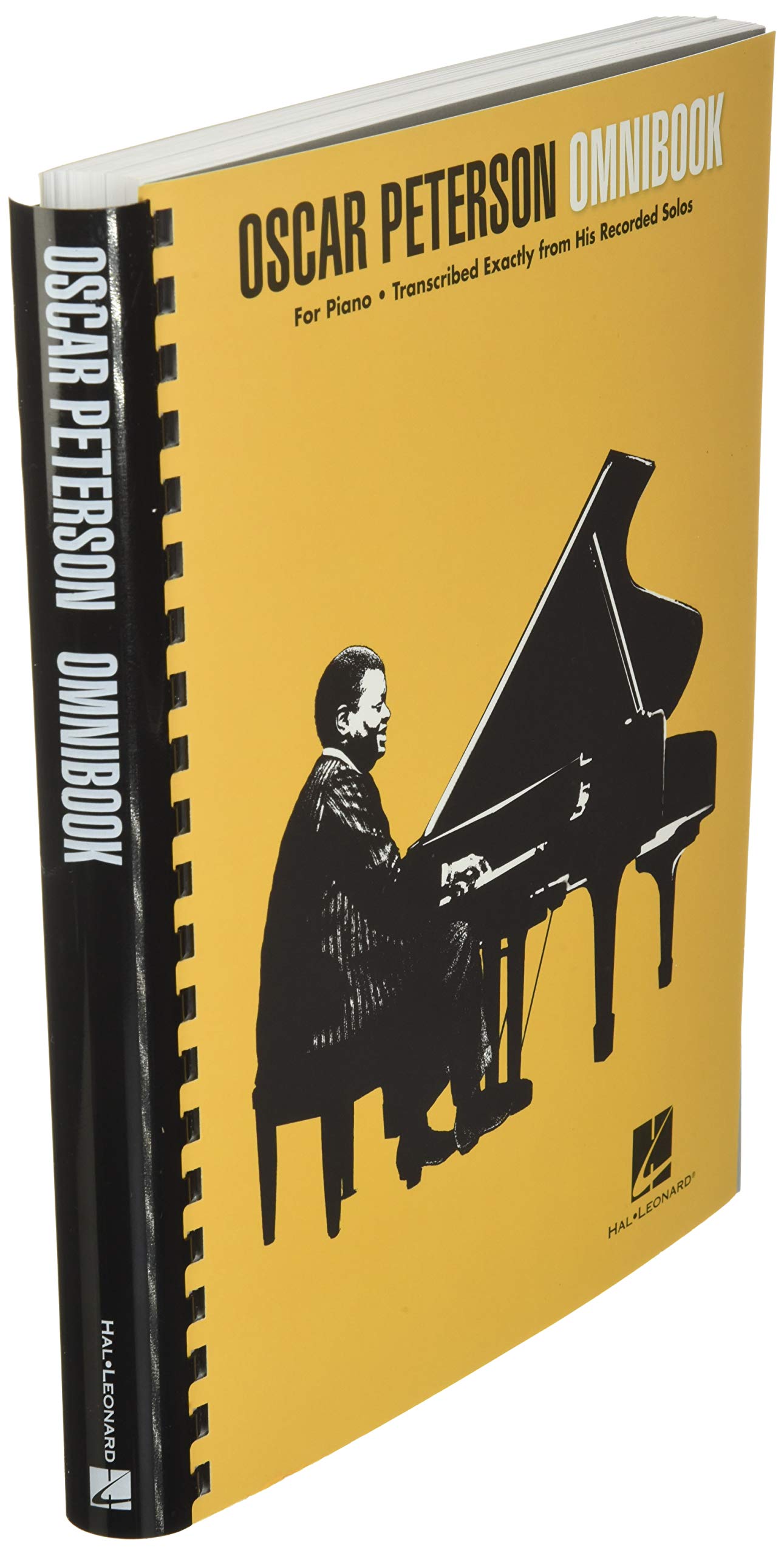 Oscar Peterson  Omnibook  Piano Transcriptions Of 40 Jazz Masterpieces  Jazz Sheet Music Collection  Hal Leonard Jazz Piano Boo,Used
