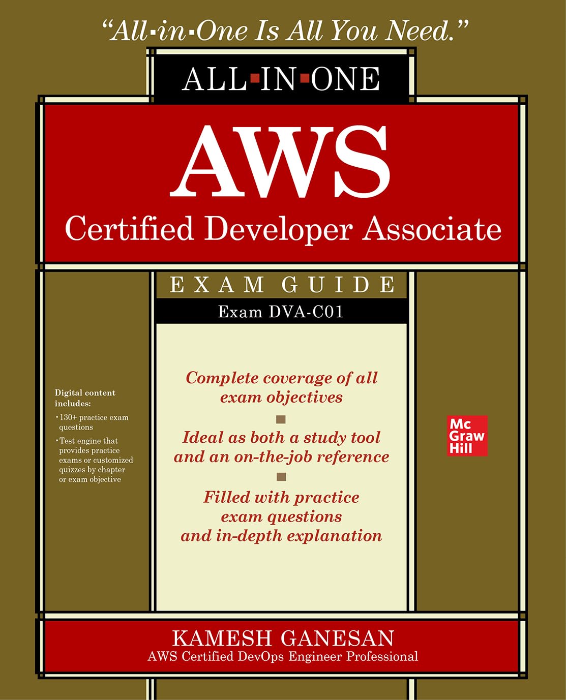 AWS Certified Developer Associate AllinOne Exam Guide (Exam DVAC01),Used