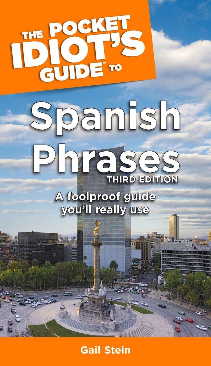 The Pocket Idiot's Guide to Spanish Phrases, 3rd Edition (Pocket Idiot's Guides (Paperback)),Used