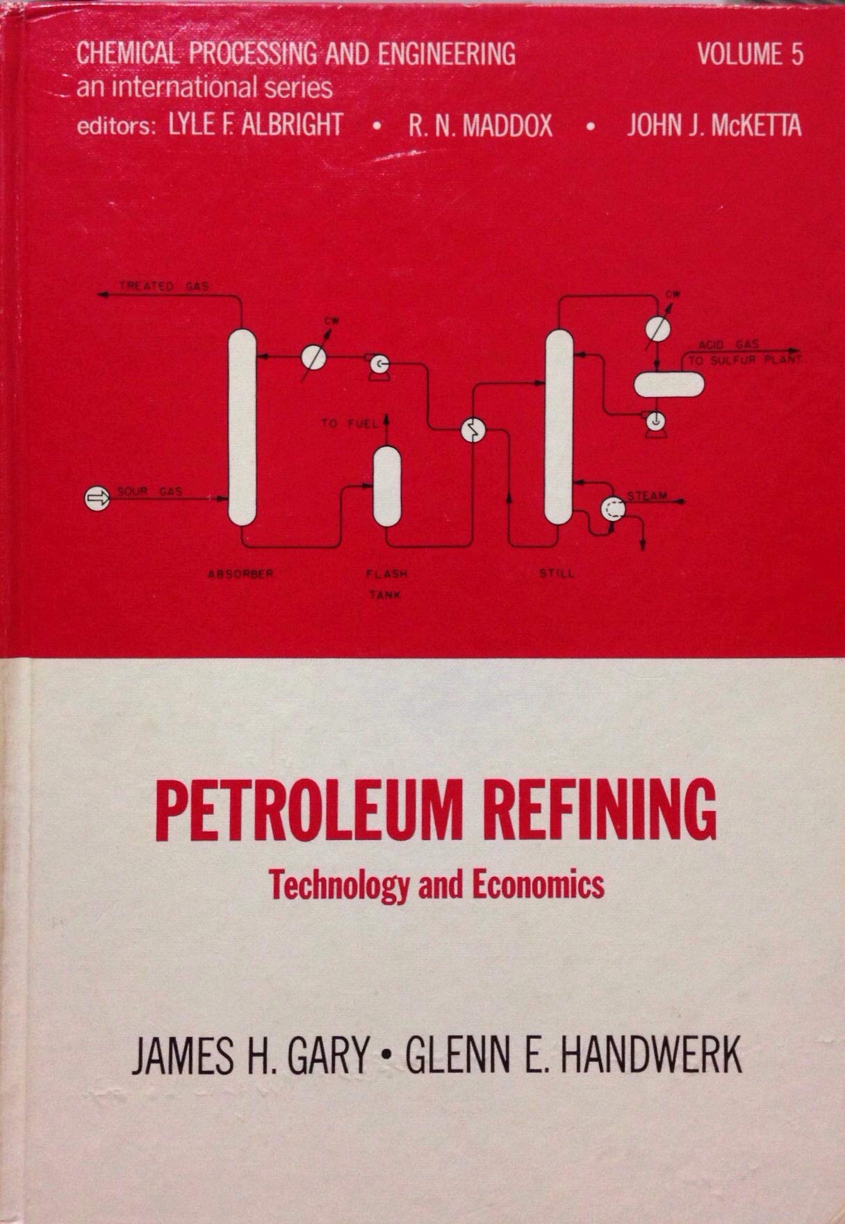 Petroleum refining: Technology and economics (Chemical processing and engineering),Used