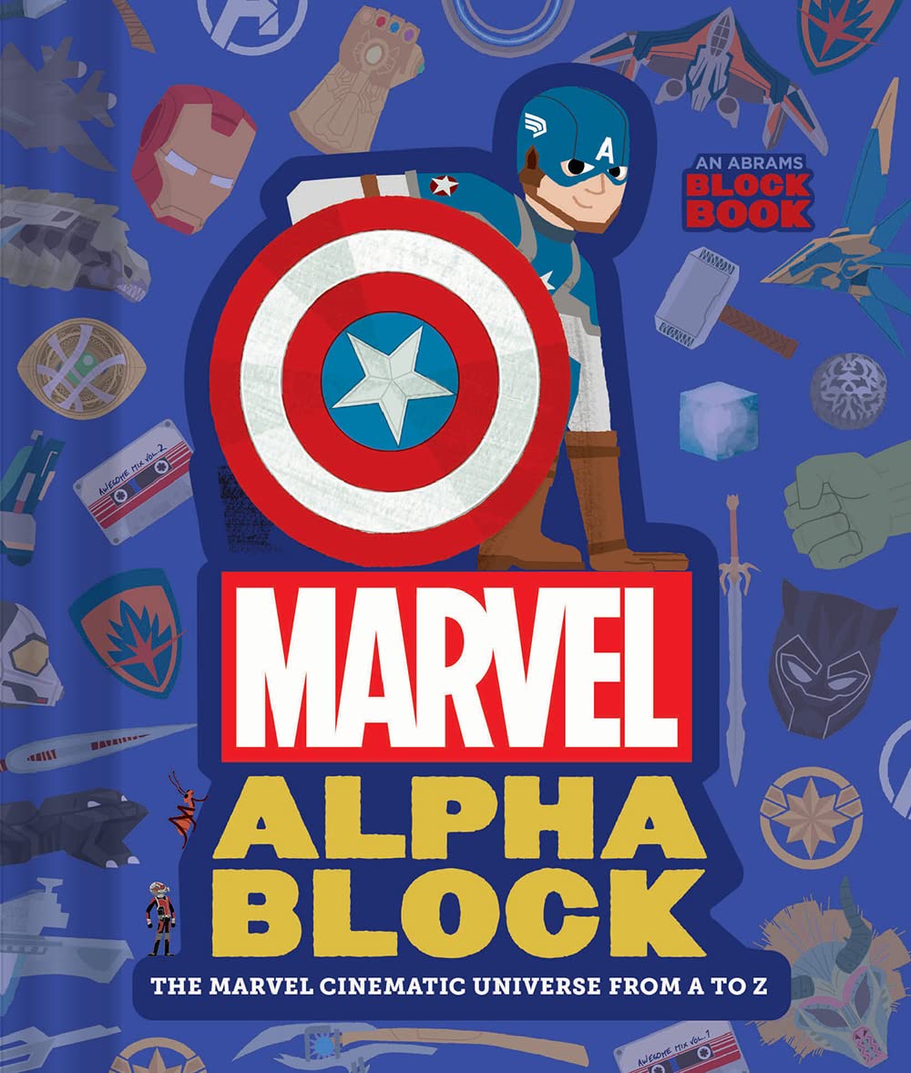 Marvel Alphablock (An Abrams Block Book): The Marvel Cinematic Universe from A to Z,New