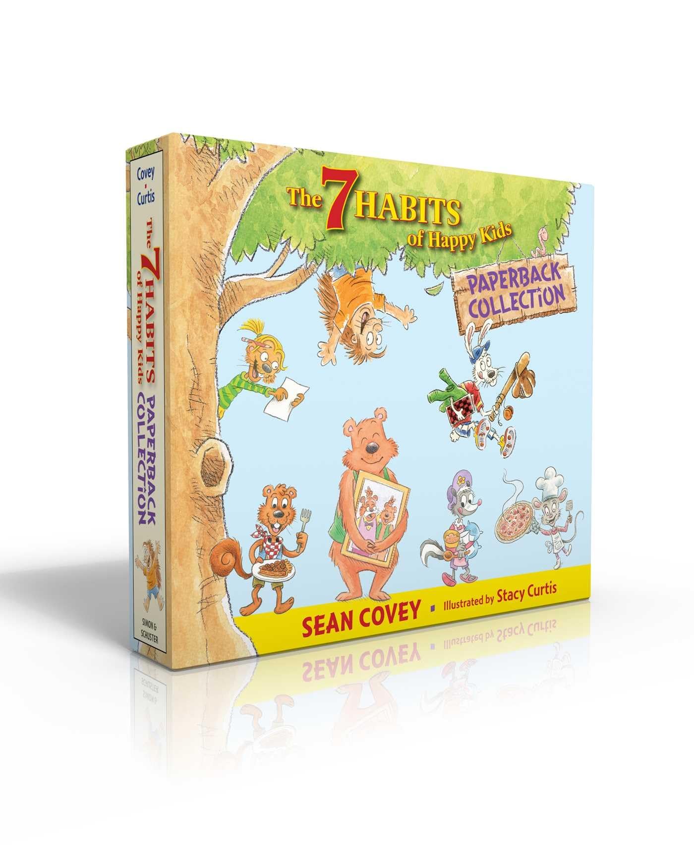 The 7 Habits of Happy Kids Paperback Collection (Boxed Set): Just the Way I Am; When I Grow Up; A Place for Everything; Sammy an,New