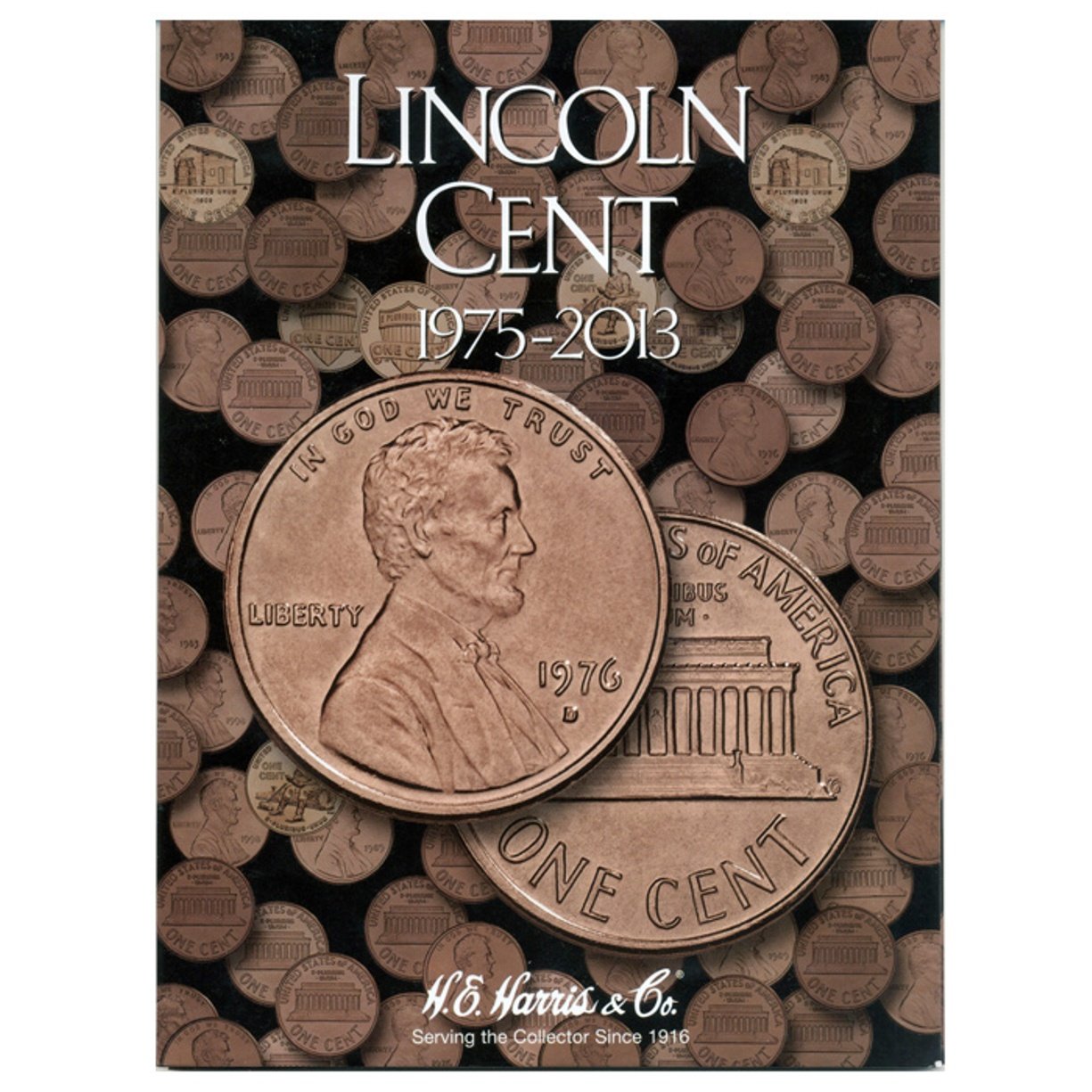 Lincoln Cents #3: 19752013  H.E. Harris Coin Folder-used