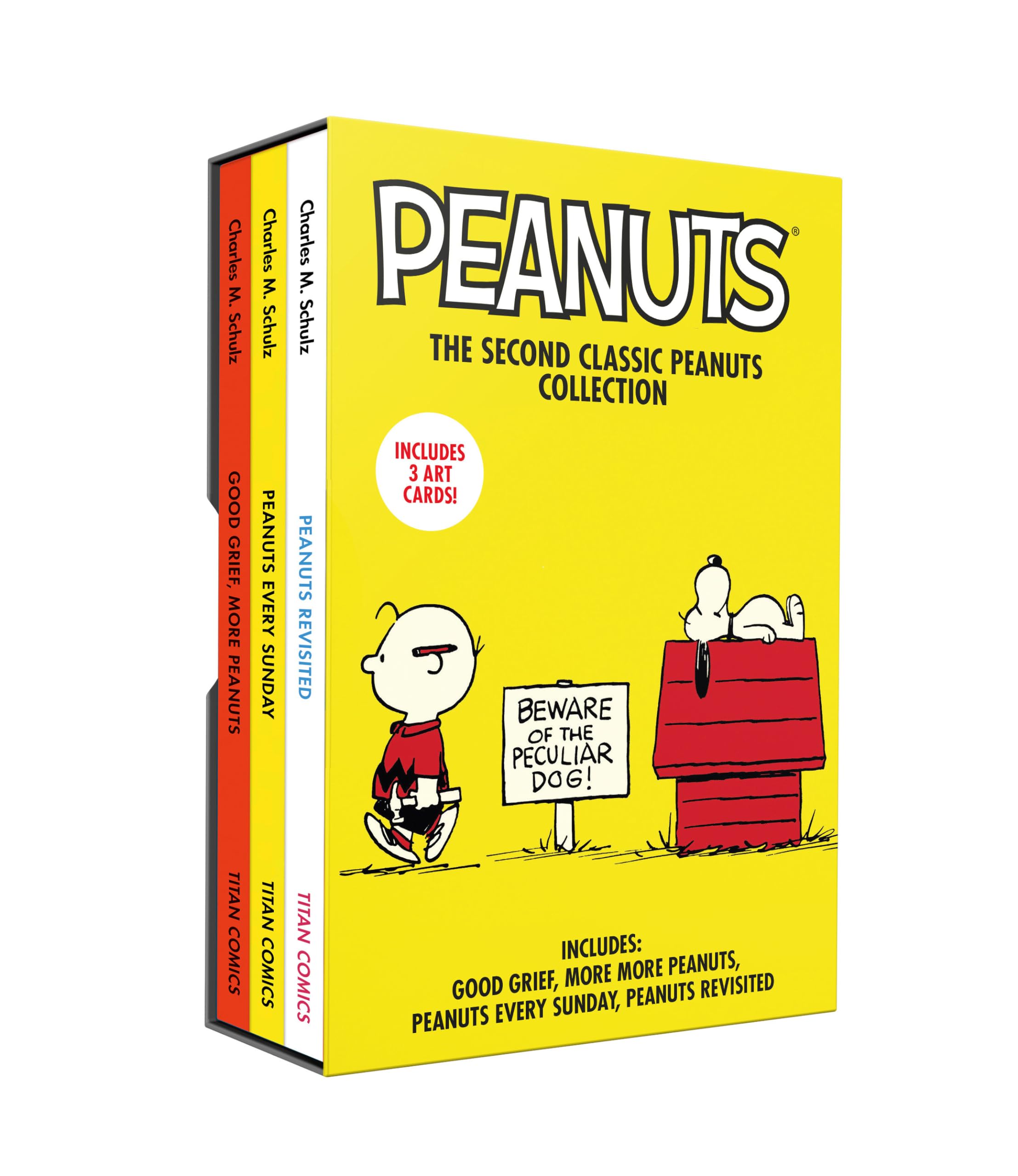 Peanuts Boxed Set (Peanuts Revisited, Peanuts Every Sunday, Good Grief More Pean uts),New