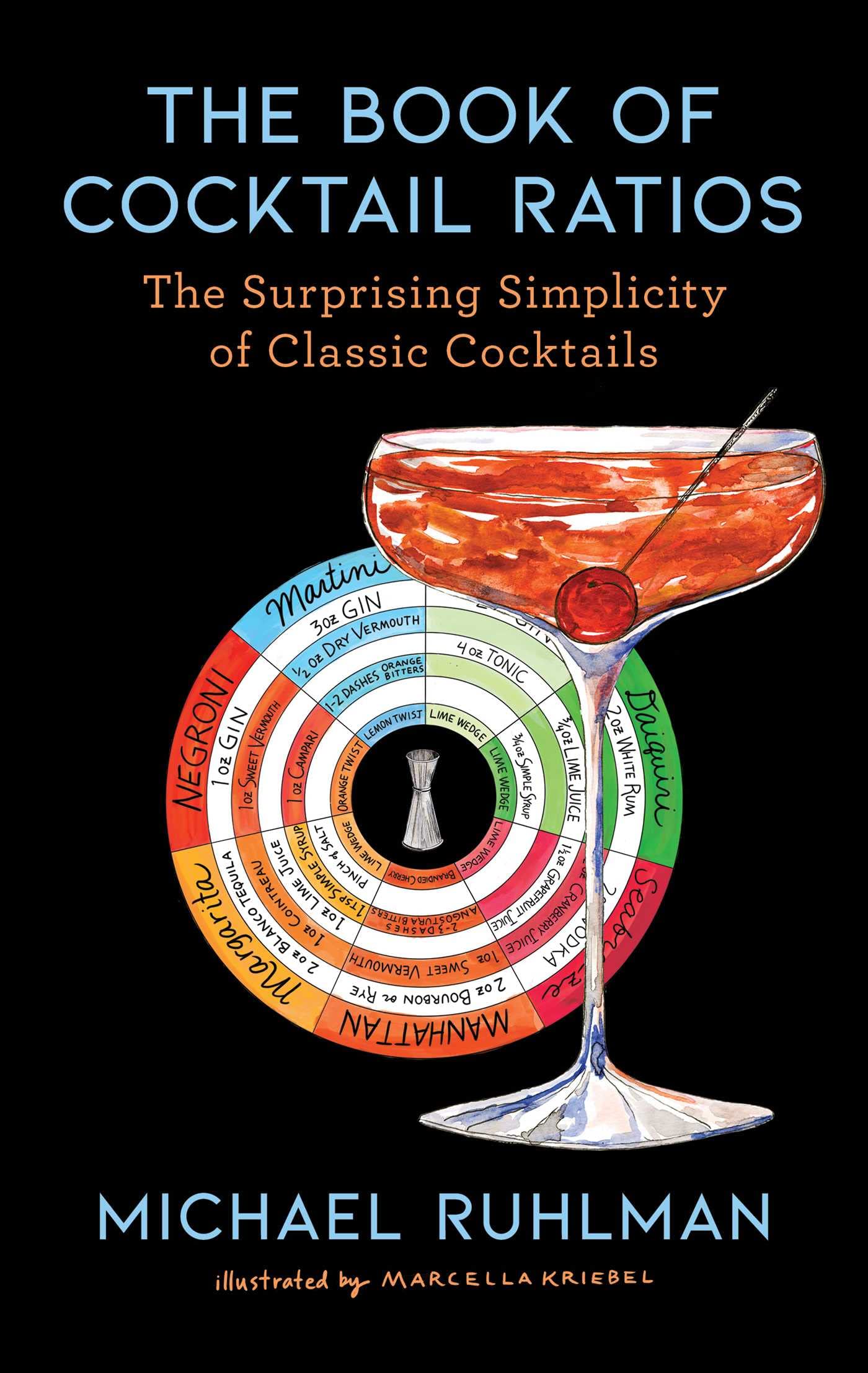 The Book Of Cocktail Ratios: The Surprising Simplicity Of Classic Cocktails (2) (Ruhlman'S Ratios),Used