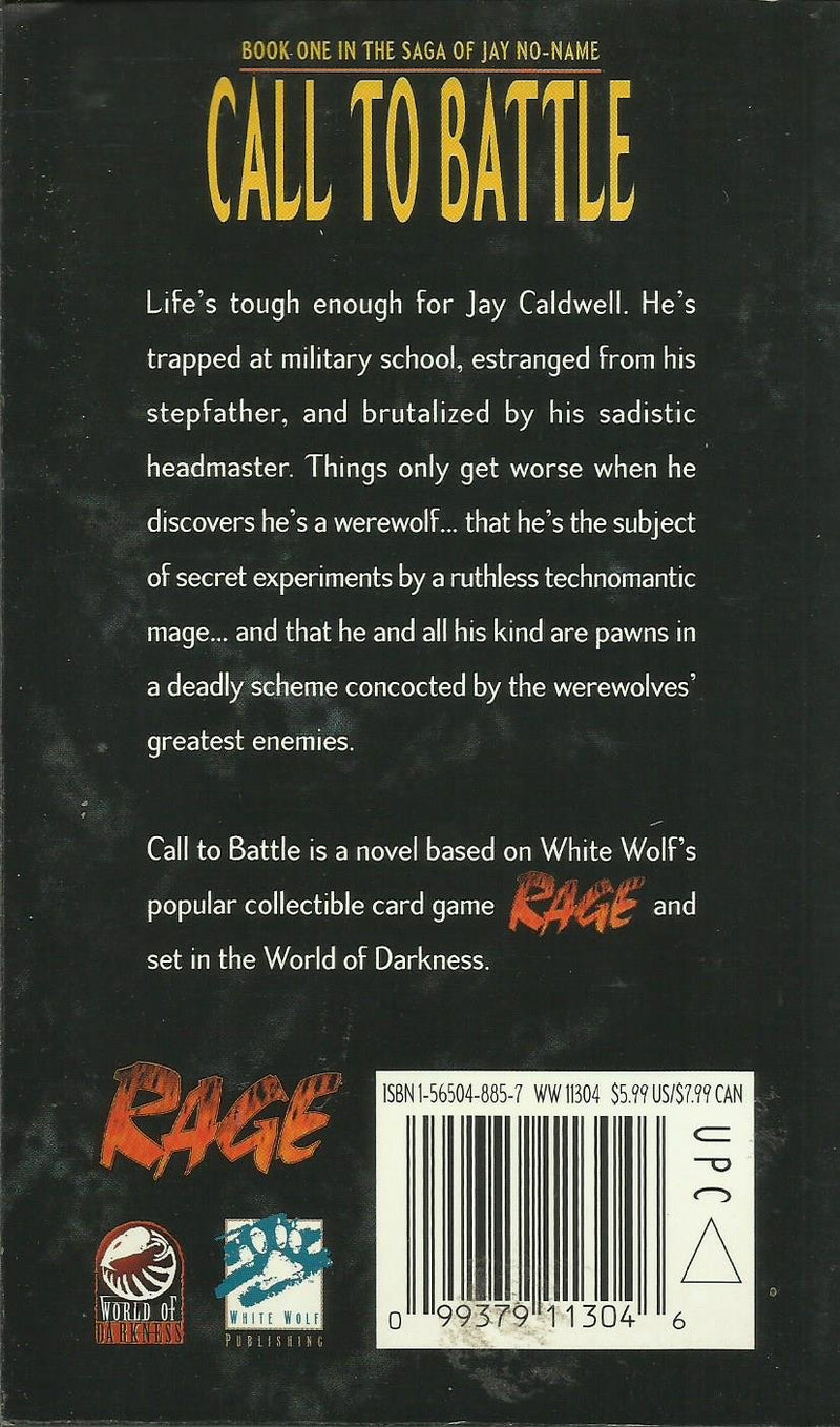*Op Call To Battle (Rage Series),Used
